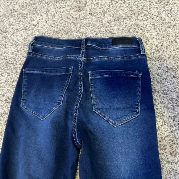 Dark blue, jeans, High rise skinny jeans - Picture 4 of 4